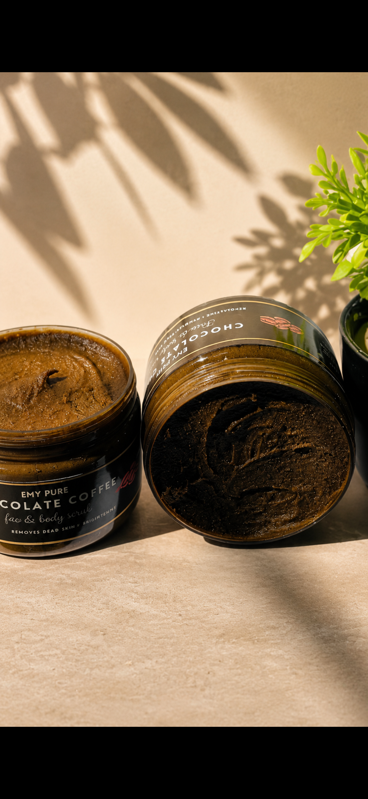 Two coffee scrubs (300) grams