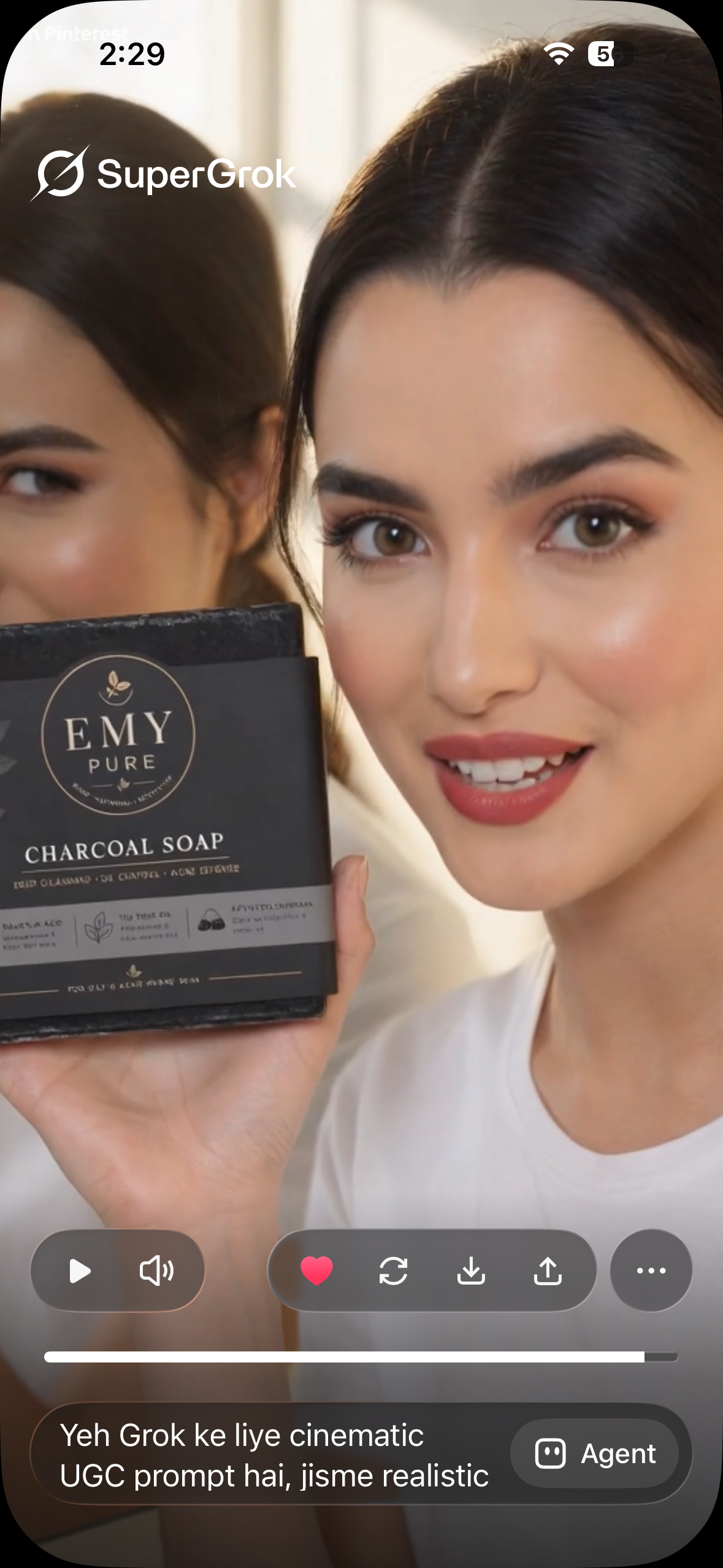 Charcoal soap( Activated Charcoal + Tea Tree Oil + Salicylic Acid)