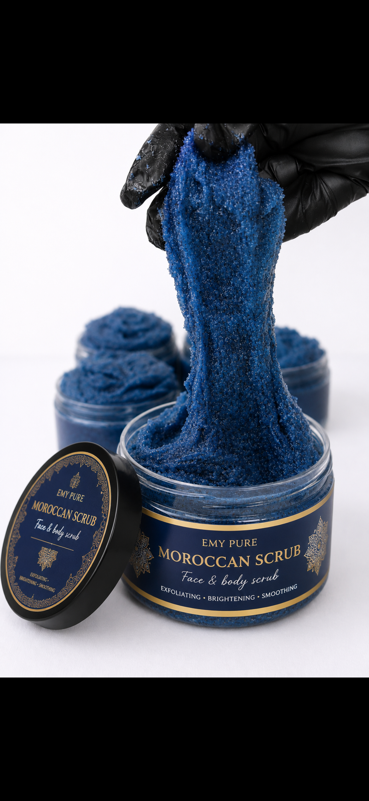 Brightening deal!! Morocon scrub with free lip balm