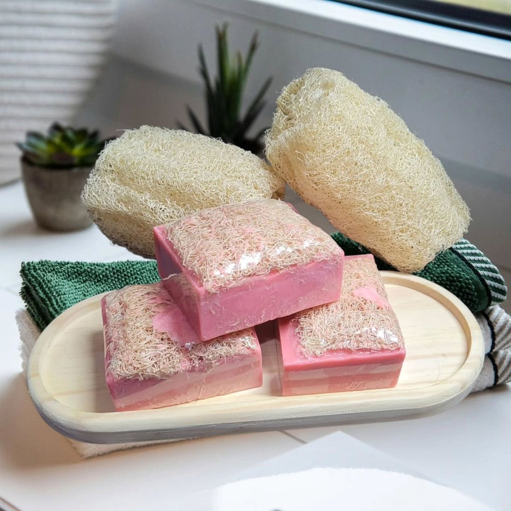 Kojic soaps (loofa)
