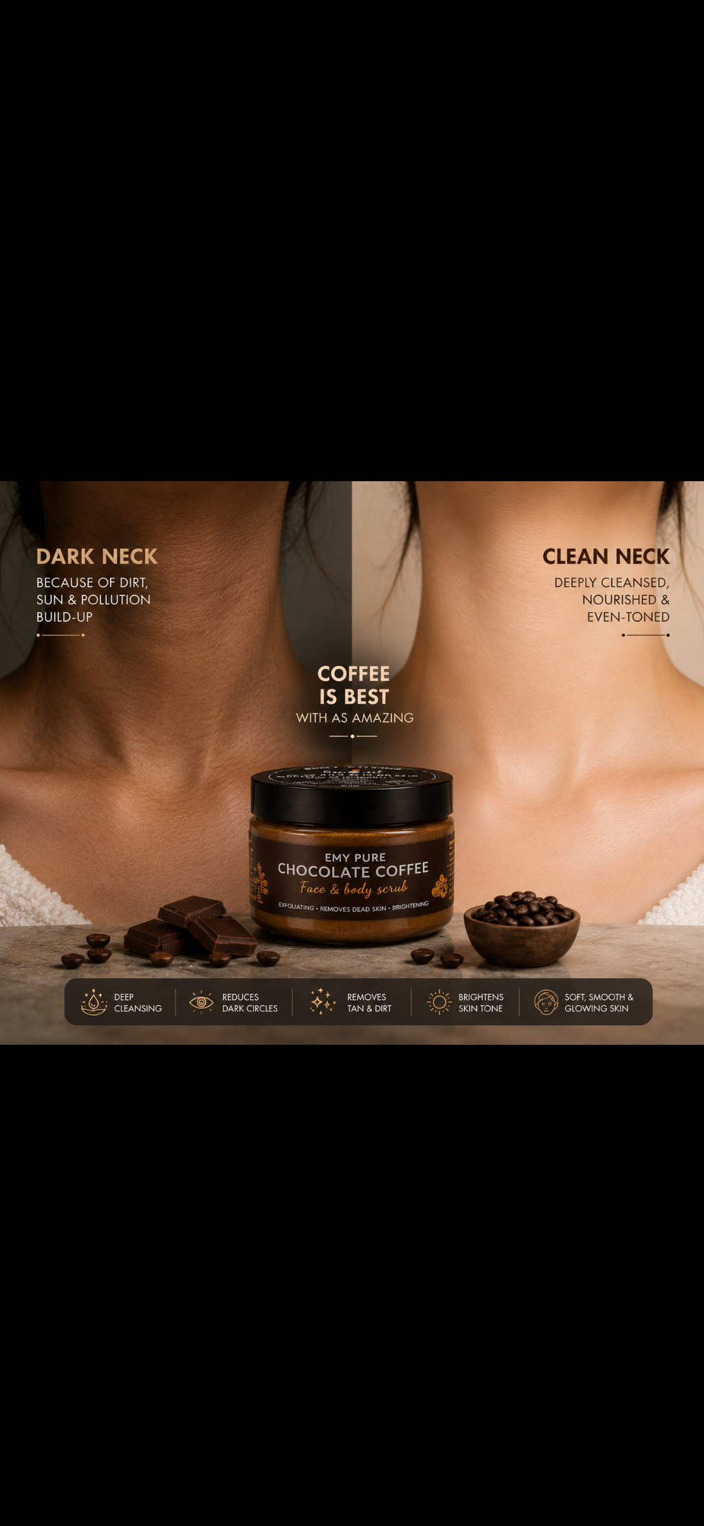 Two coffee scrubs (300) grams