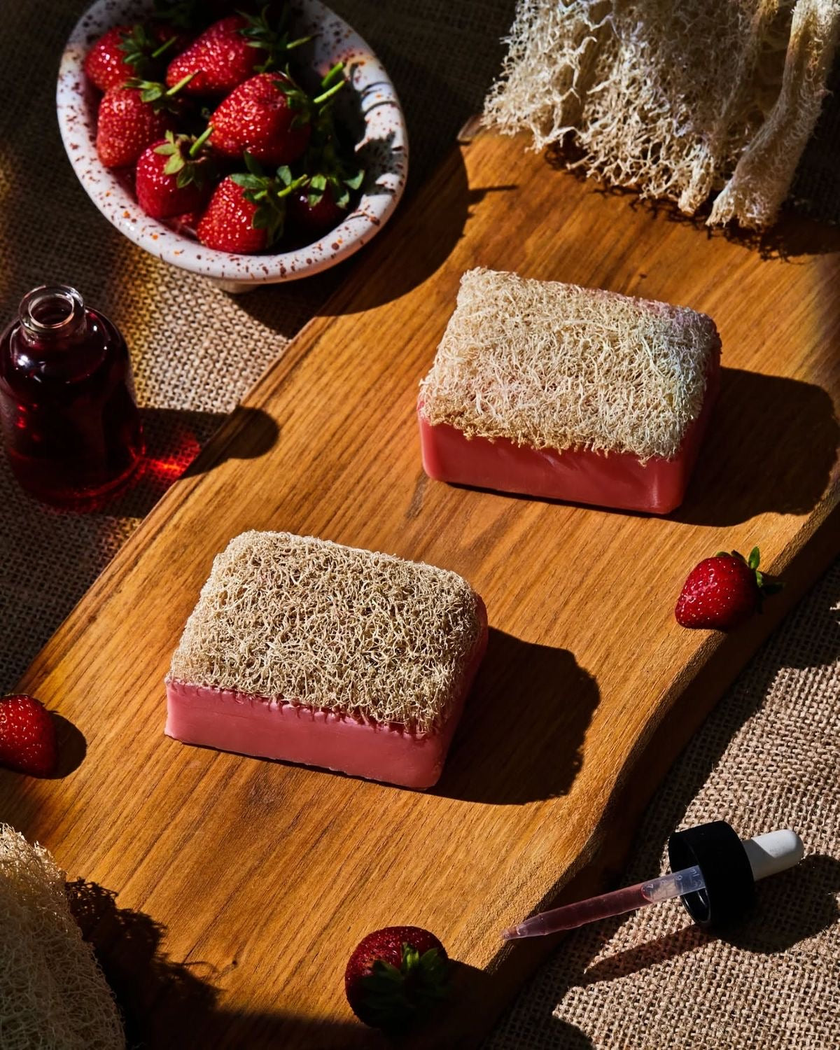 Kojic soaps (loofa)