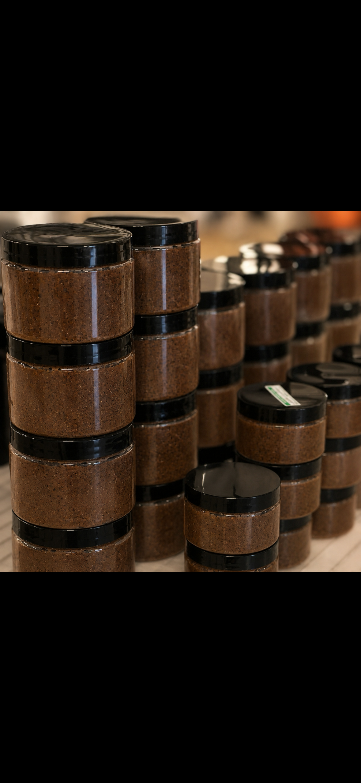 Chocolate Coffee face & body scrub (350) grams