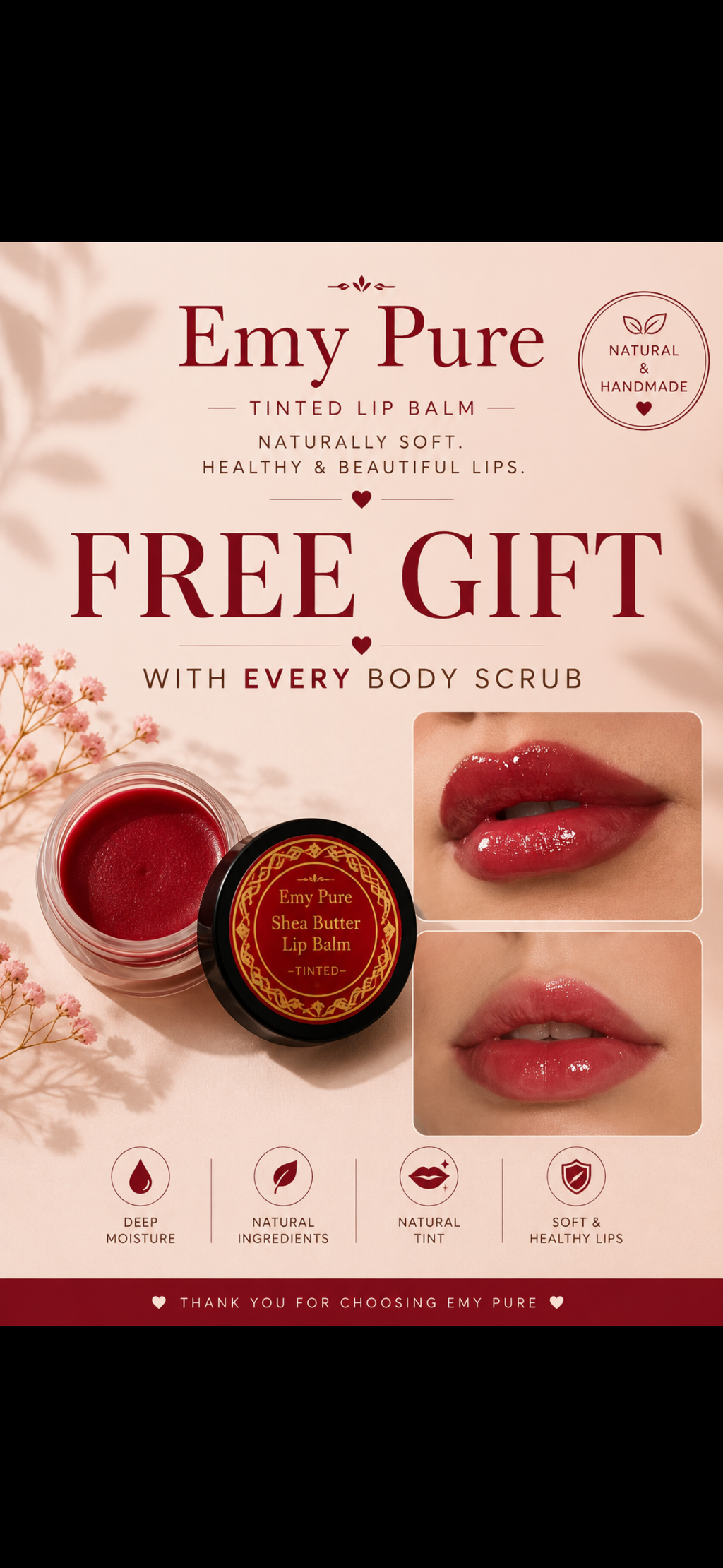Turmeric with loofa soap with free lipbalm