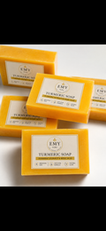 Turmeric soap with kojic acid